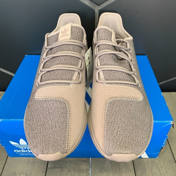 New! Adidas Tubular Shadow Vapour Grey Brown Shoe - Picture 3 of 5